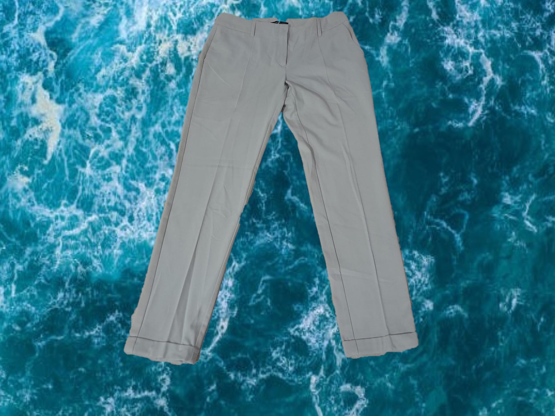 PANTALÓN BEIGE DE VESTIR SEÑORA