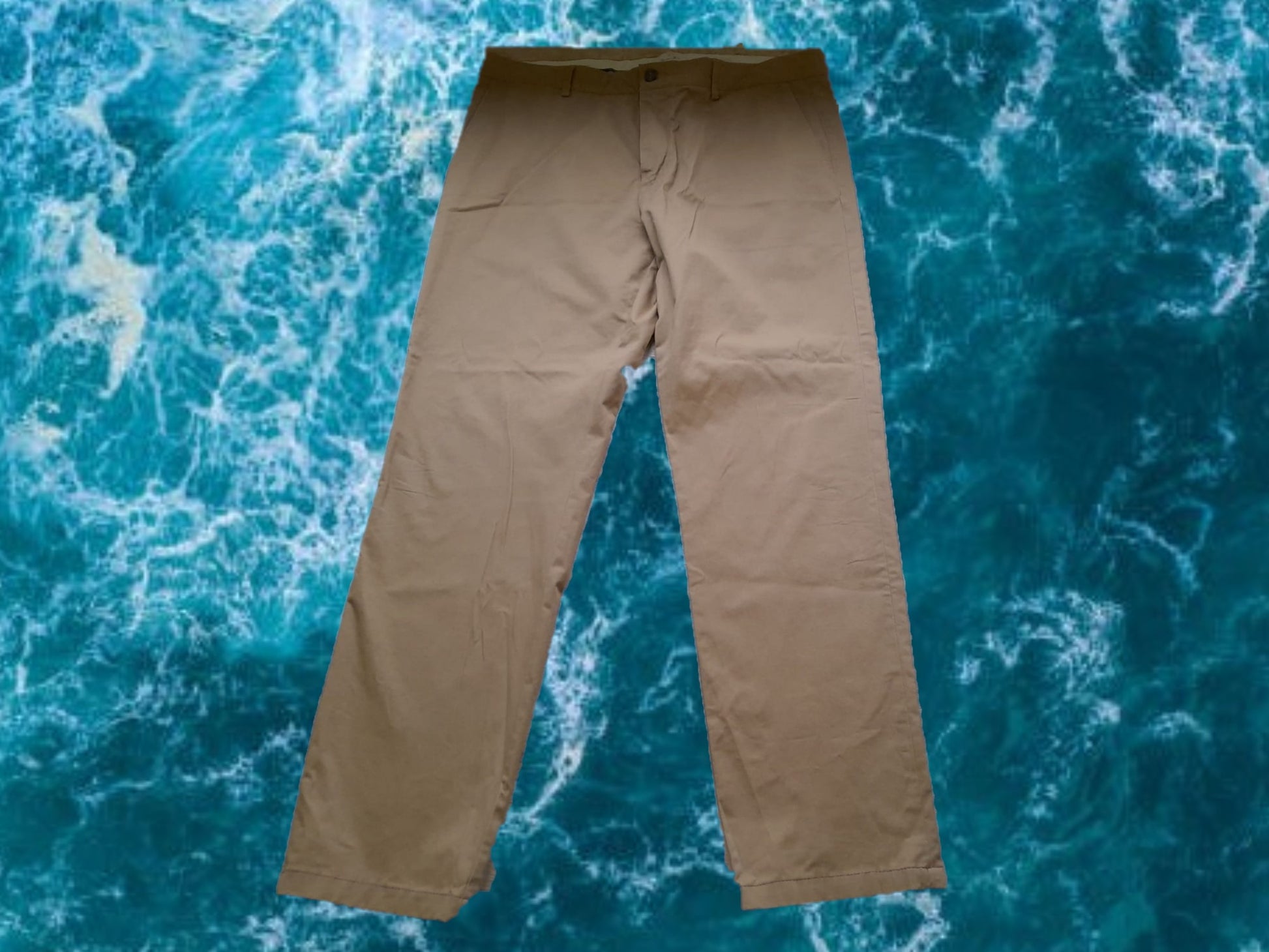 PANTALÓN BEIGE VESTIR CABALLERO