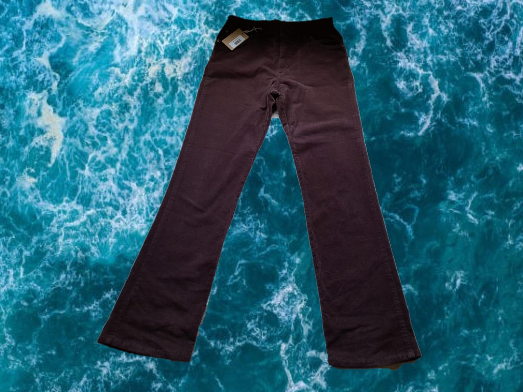 PANTALÓN MARRÓN DE PANA SEÑORA ( ROTURA DE HEBILLA TRASERA CINTURÓN )