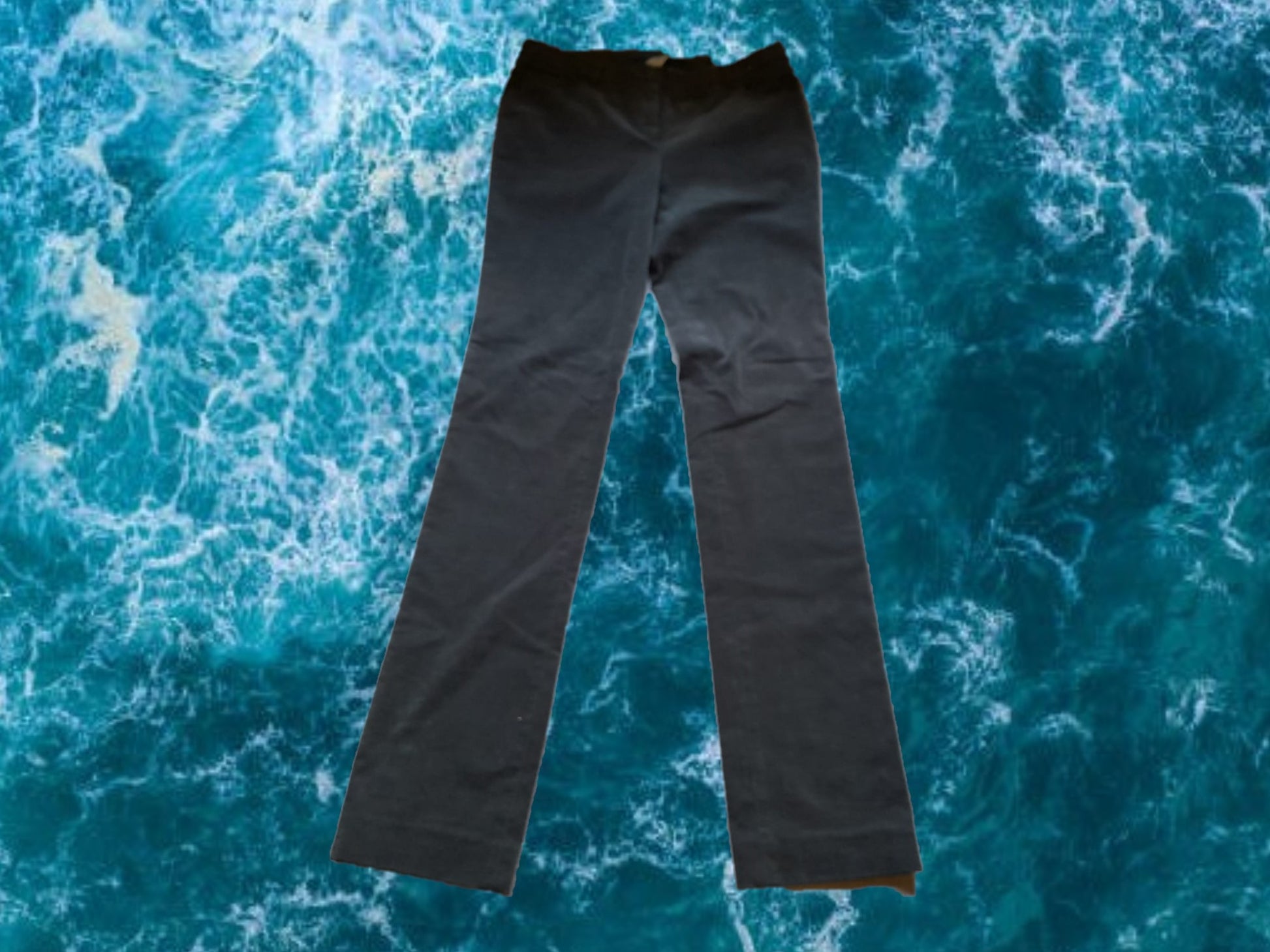 PANTALÓN VERDE DE PANA SEÑORA