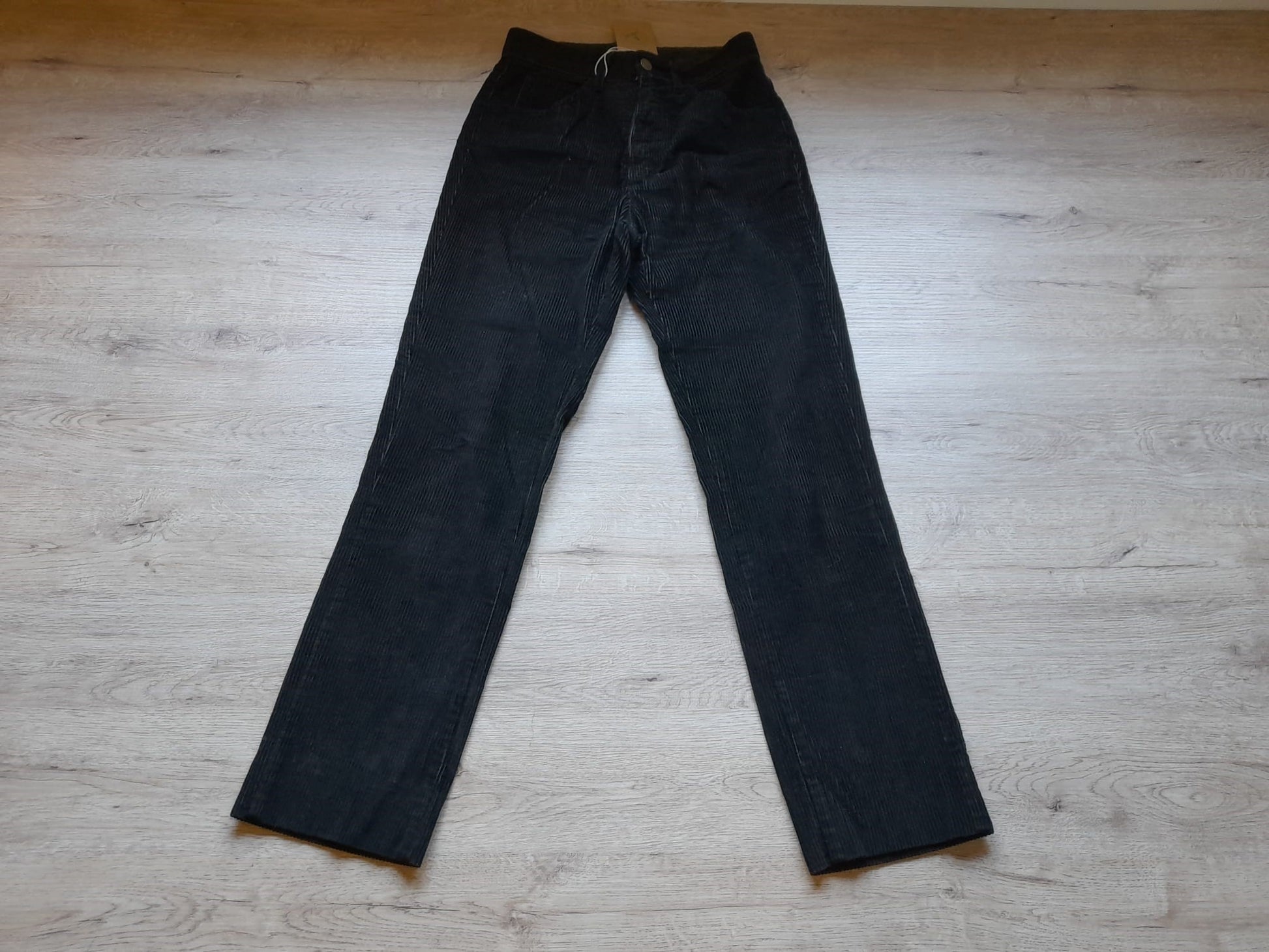 PANTALÓN NEGRO DE PANA SEÑORA