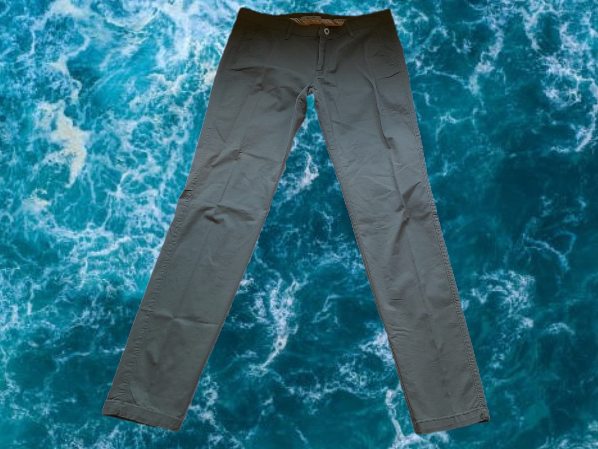 PANTALÓN VERDE PITILLO SEÑORA