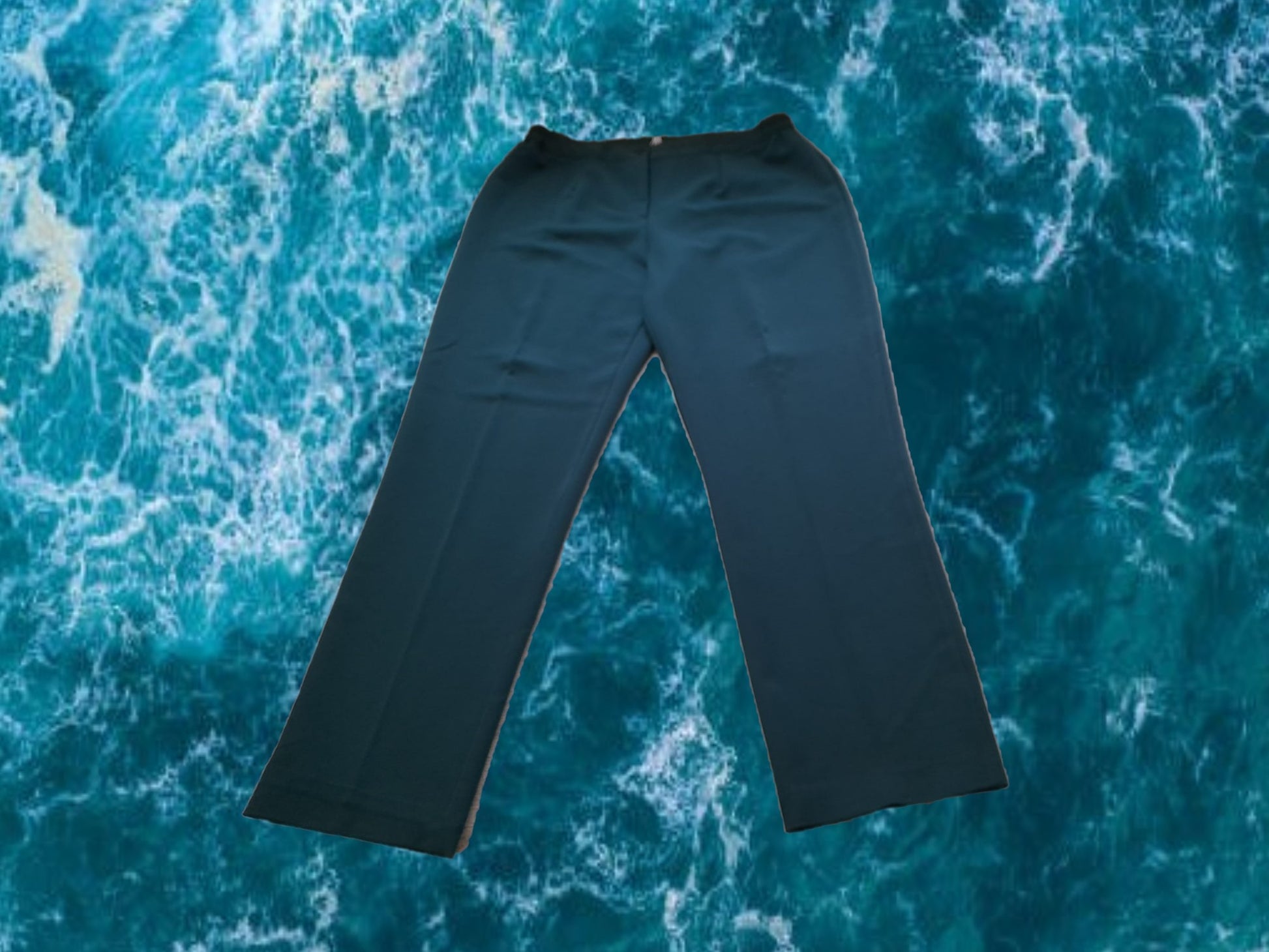 PANTALÓN VERDE POLIÉSTER SEÑORA