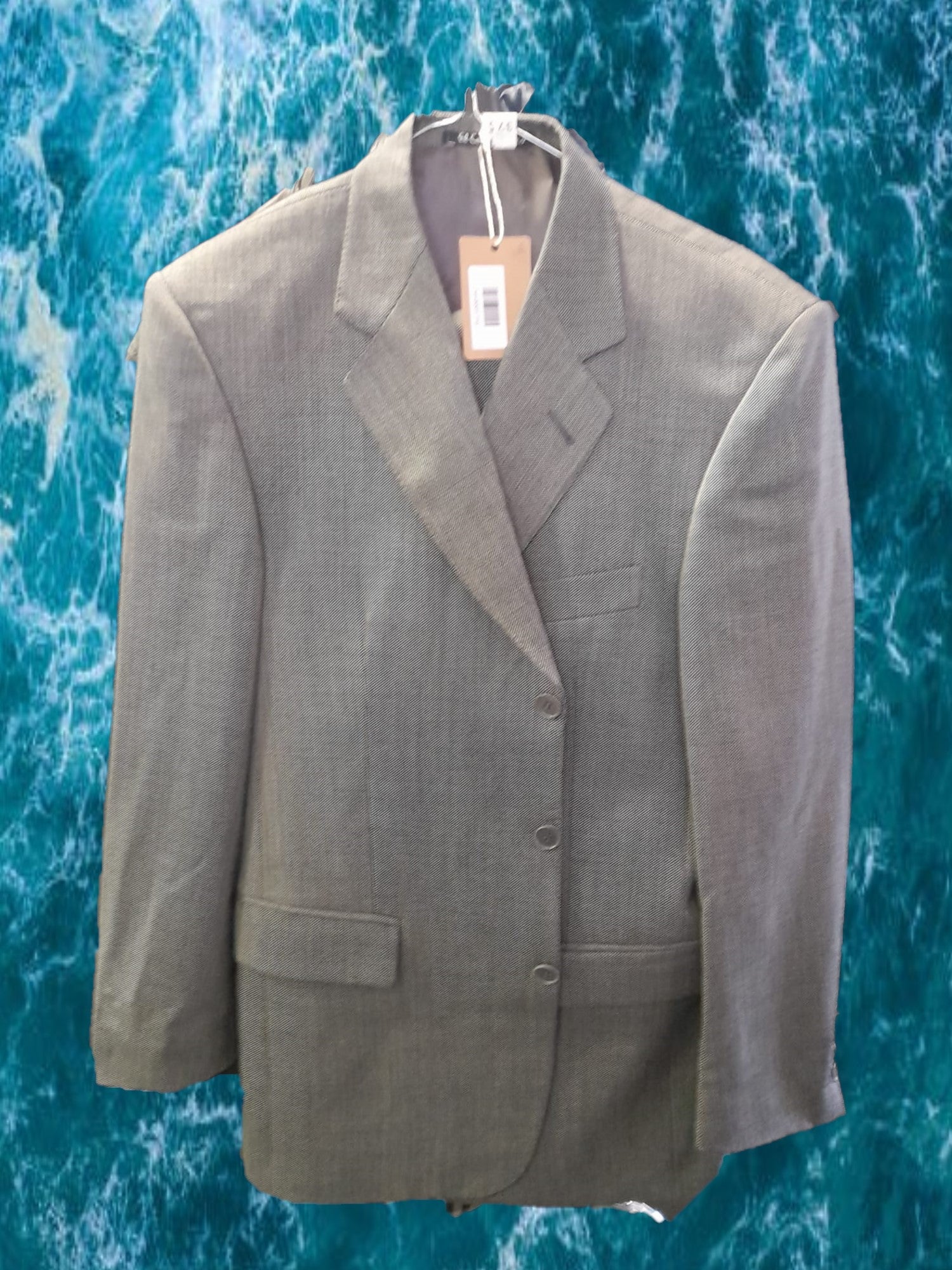 TRAJE CABALLERO GRIS