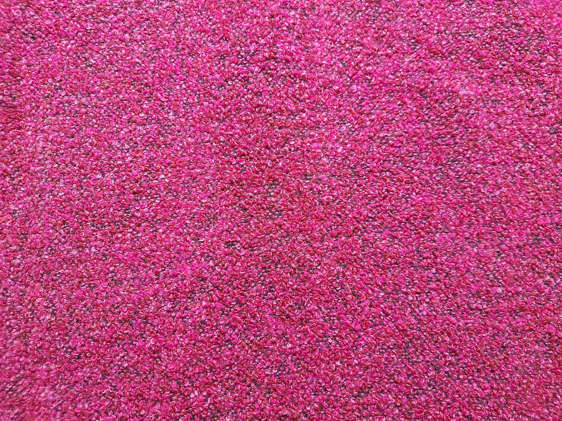 VESTIDO MIDI IMITACIÓN LANA FUCSIA MANGA FRANCESA