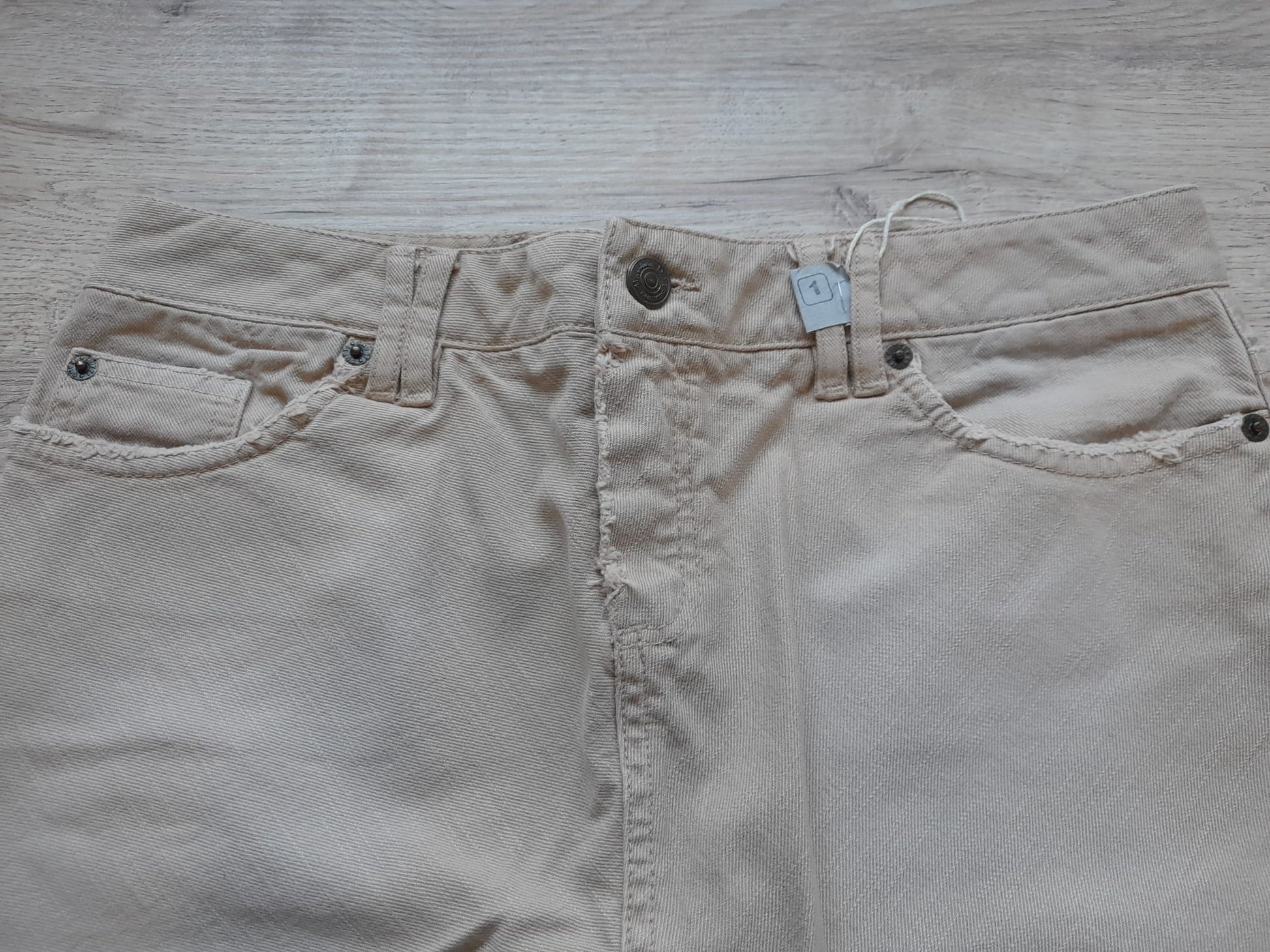 MINI FALDA VAQUERA BEIGE