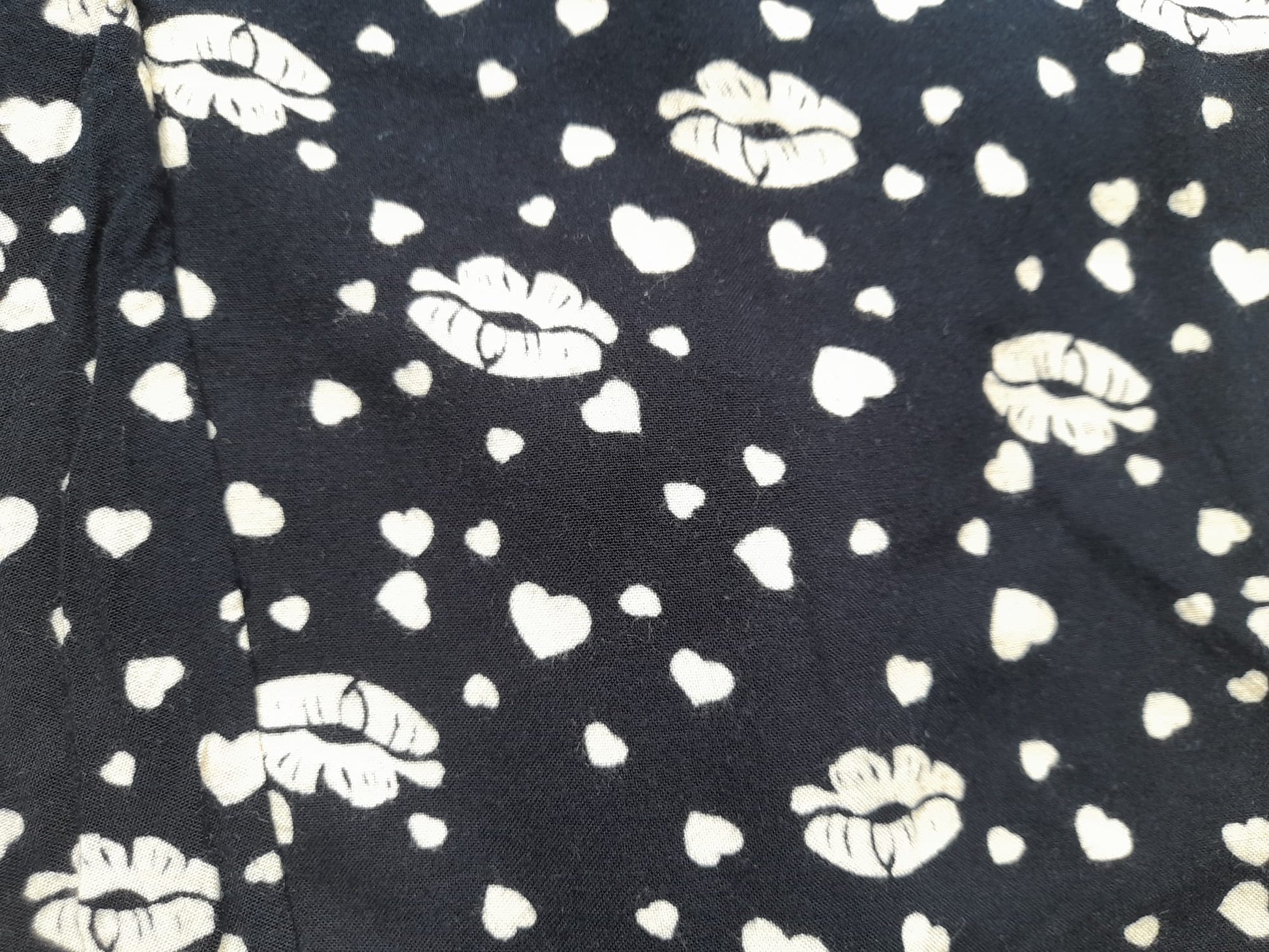PANTALON AZUL MARINO VERANO CON ESTAMPADO