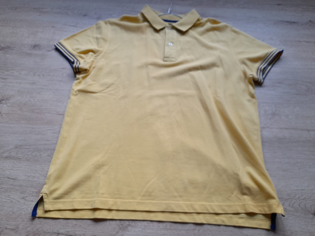 POLO M/C CABALLERO AMARILLO