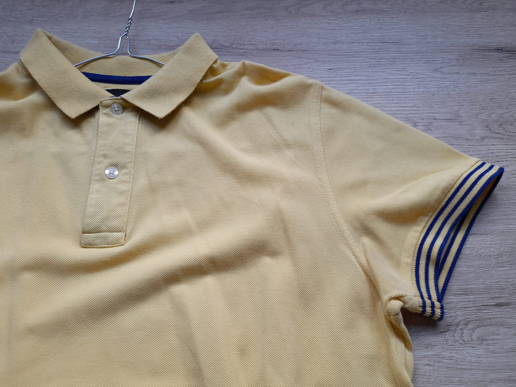 POLO M/C CABALLERO AMARILLO