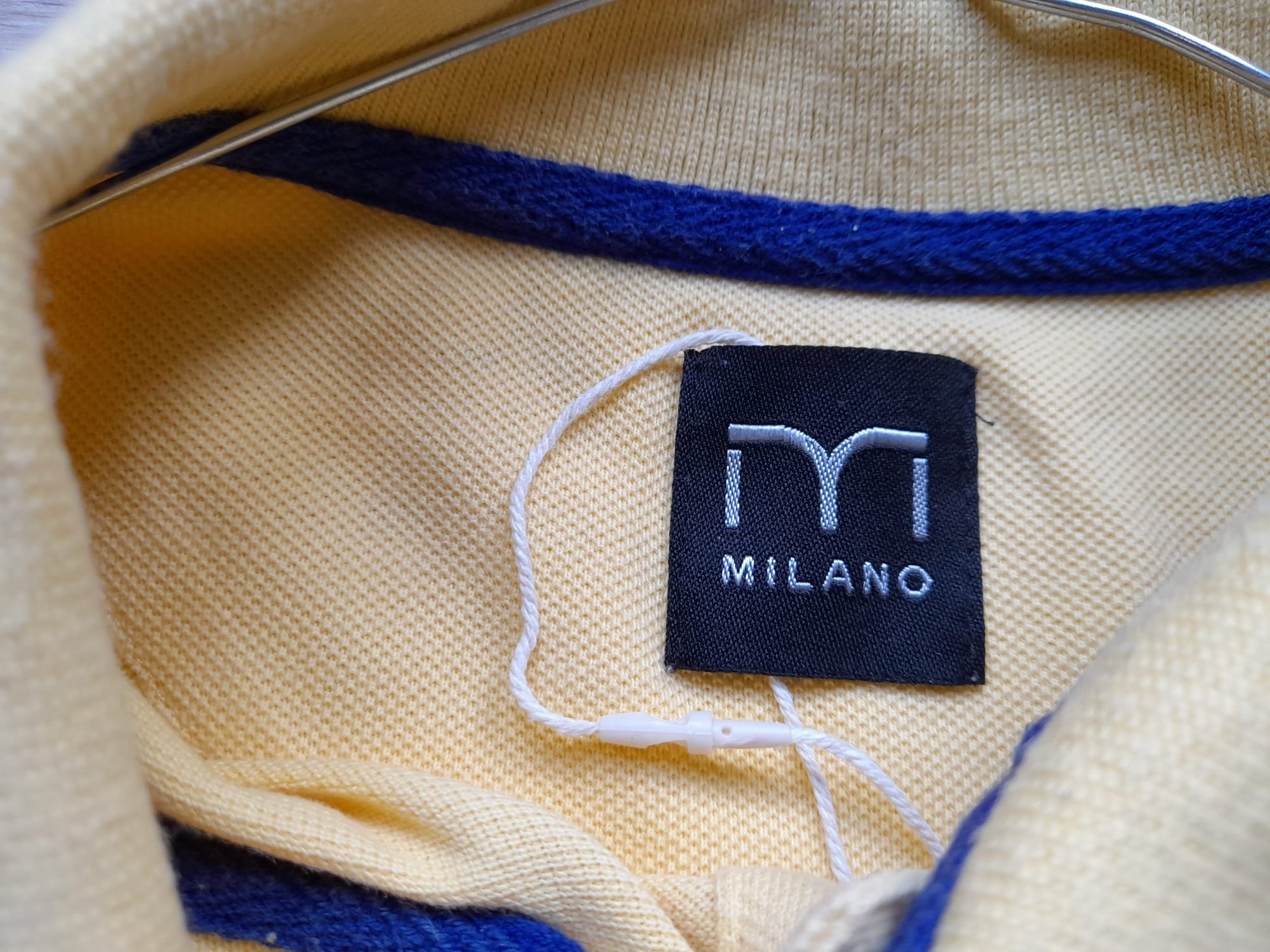 POLO M/C CABALLERO AMARILLO