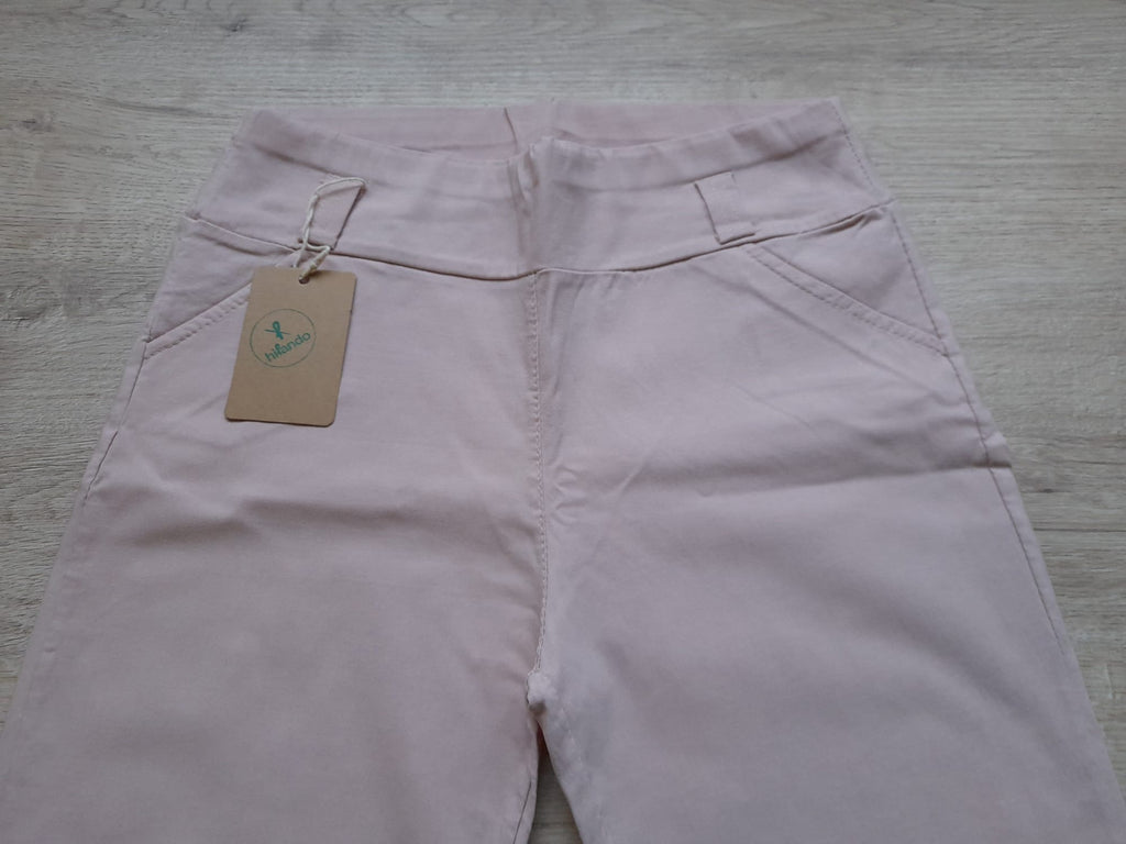PANTALÓN ELÁSTICO ROSA PALO
