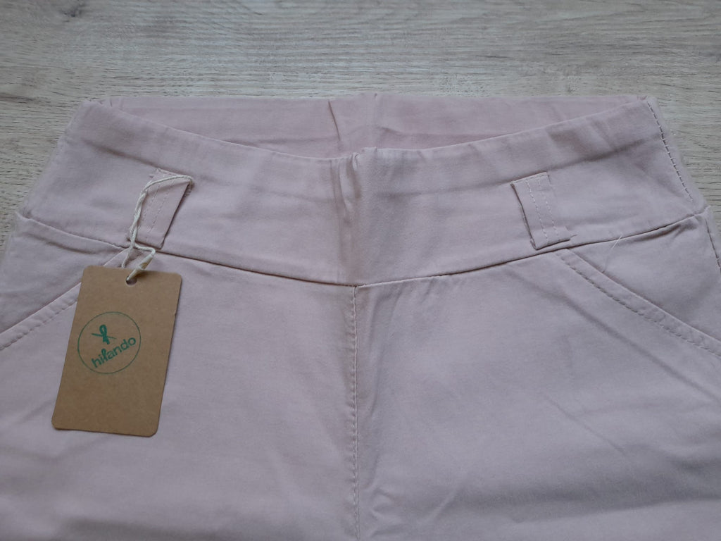 PANTALÓN ELÁSTICO ROSA PALO