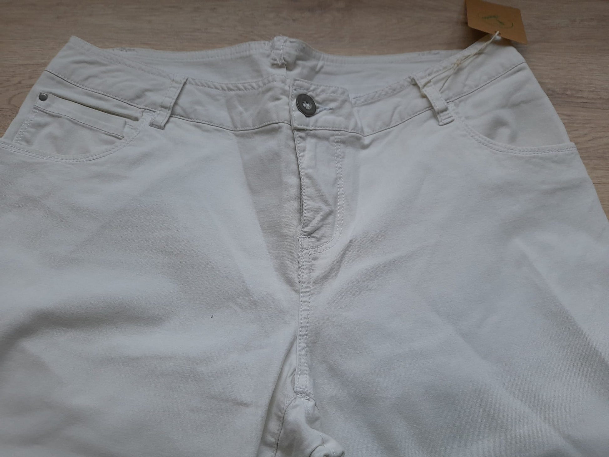 PANTALÓN BLANCO ELÁSTICO