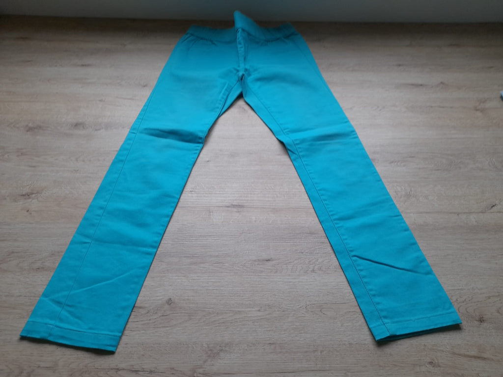 PANTALÓN TIPO JOGGER AZUL MAR ELÁSTICO