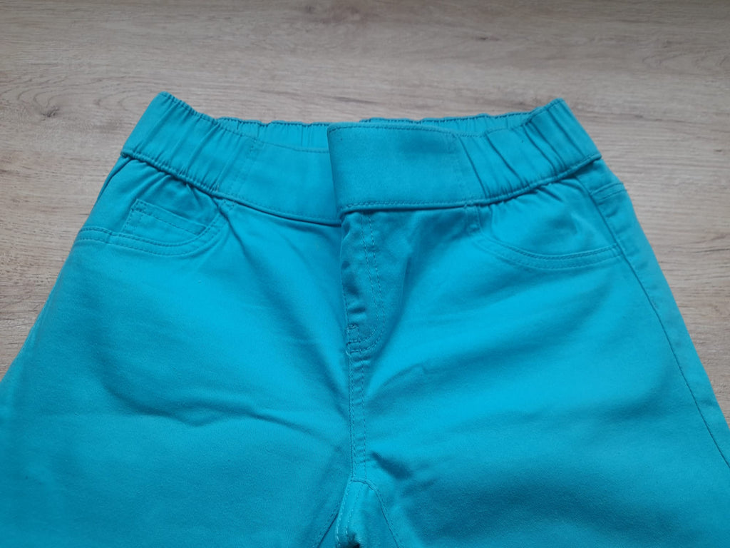 PANTALÓN TIPO JOGGER AZUL MAR ELÁSTICO