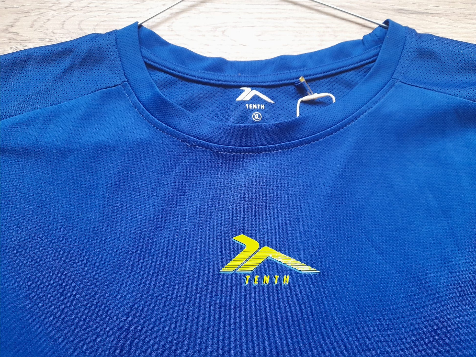 CAMISETA M/C AZUL DEPORTE TRANSPIRABLE