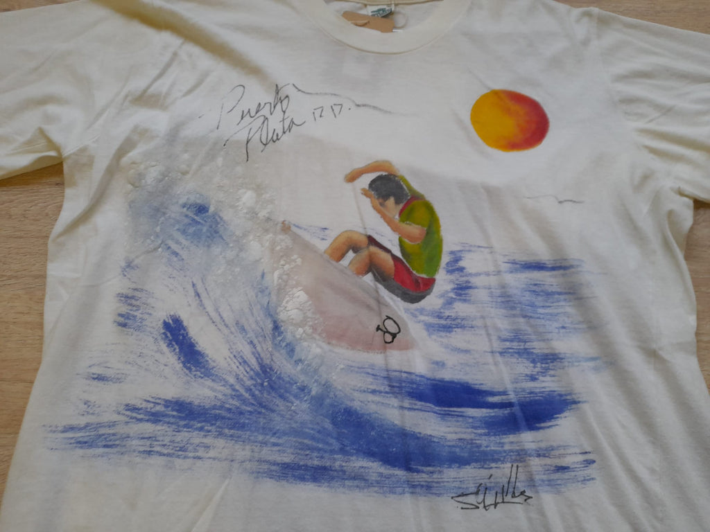 CAMISETA M/C BLANCA CON DIBUJO