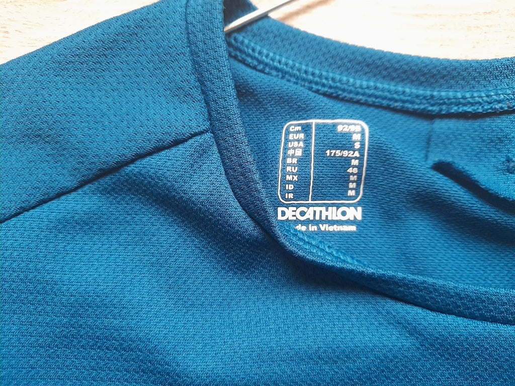 CAMISETA M/C DEPORTE AZUL ULTRAMAR TRANSPIRABLE