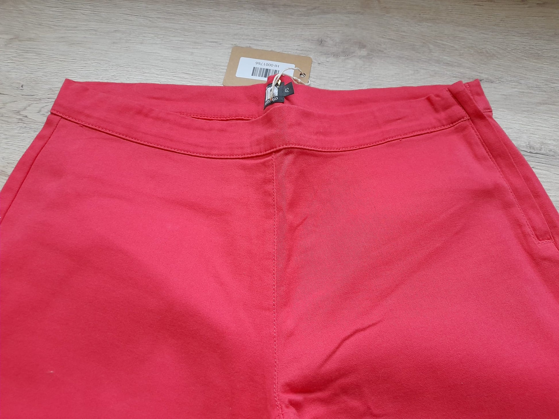 PANTALÓN JOGGER FUCSIA ELÁSTICO CON CREMALLERA LATERAL
