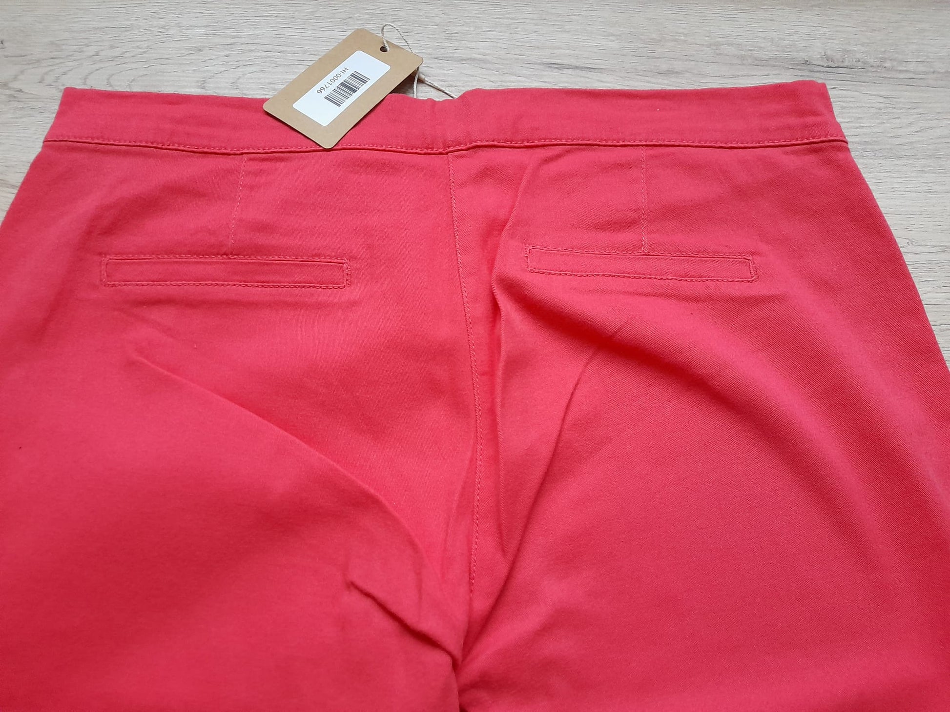 PANTALÓN JOGGER FUCSIA ELÁSTICO CON CREMALLERA LATERAL