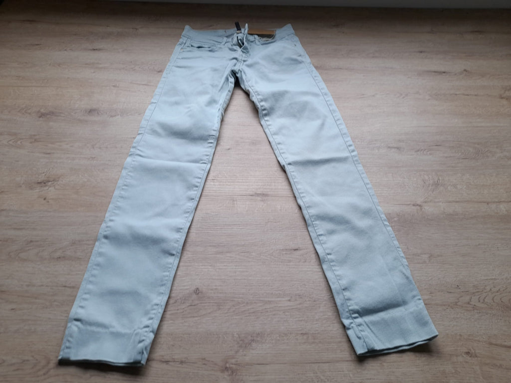 PANTALÓN TIPO VAQUERO AZUL CELESTE NIÑ@ELÁSTICO