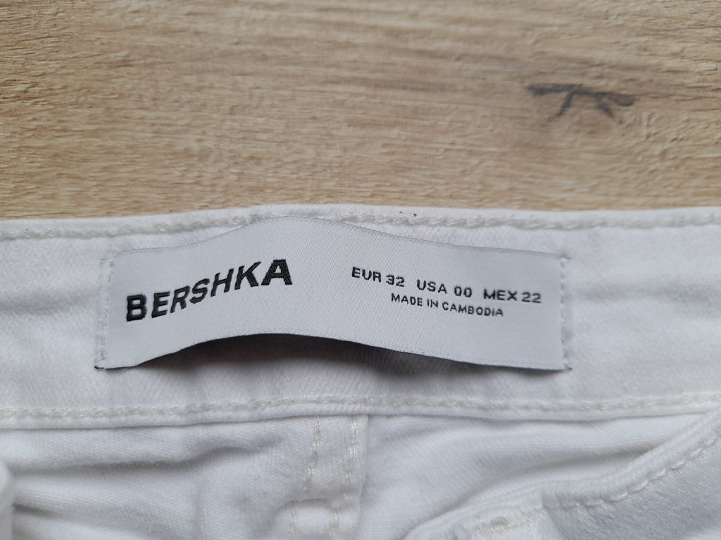 PANTALÓN VAQUERO BLANCO ELÁSTICO