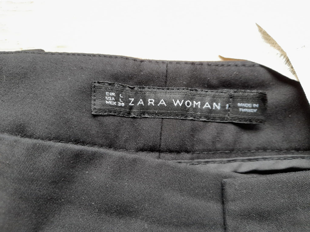 PANTALÓN VESTIR NEGRO MUJER
