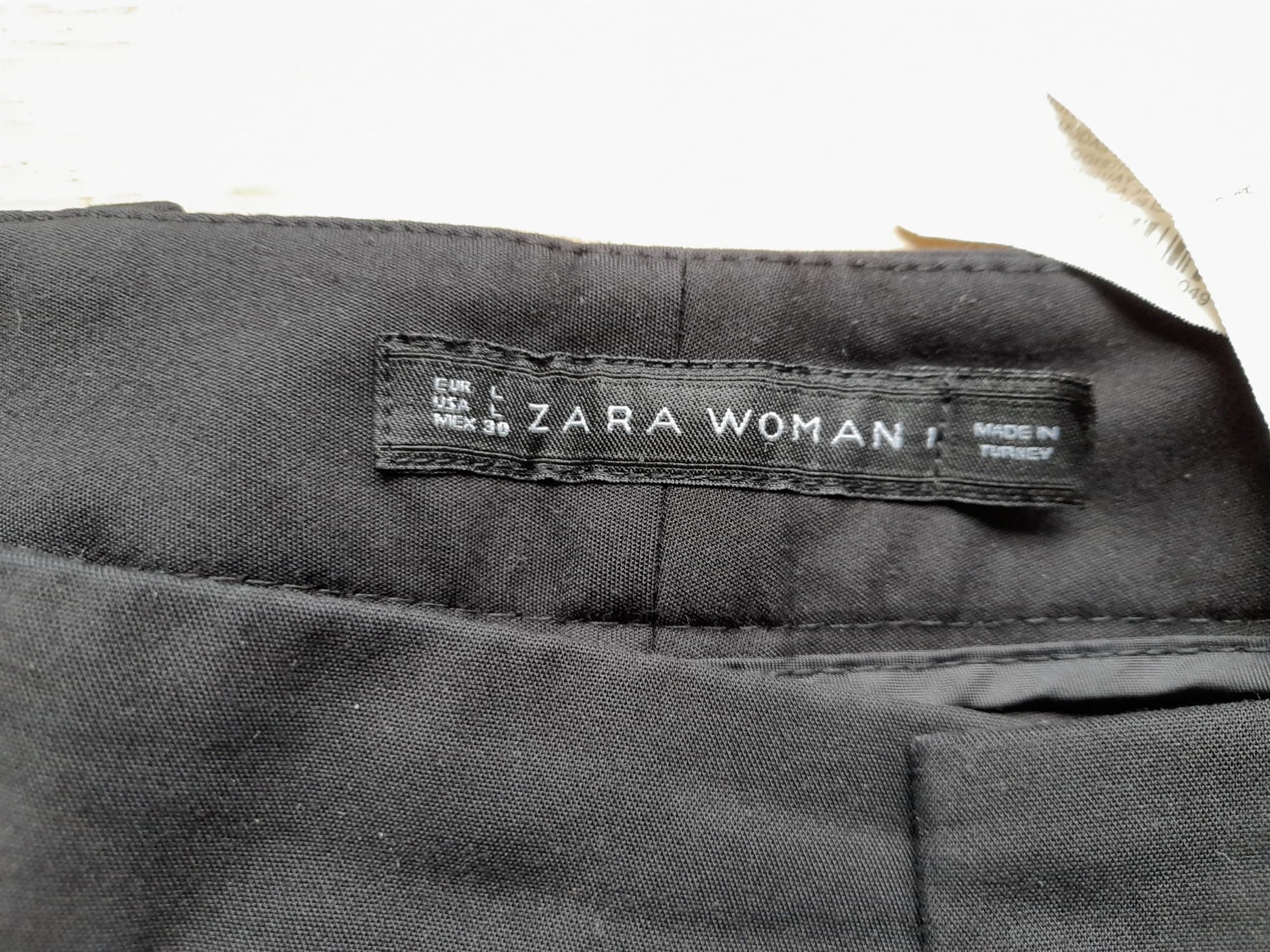 PANTALÓN VESTIR NEGRO MUJER