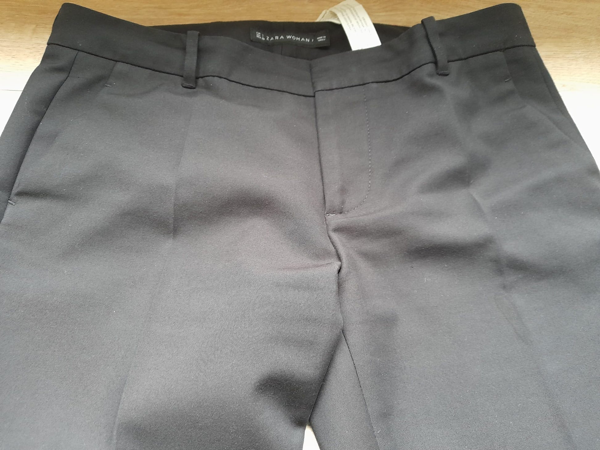 PANTALÓN VESTIR NEGRO MUJER