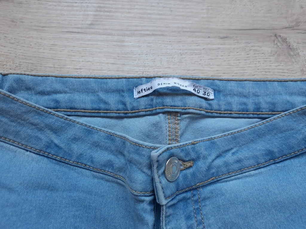 PANTALÓN TIPO JOGGER ELÁSTICO VAQUERO