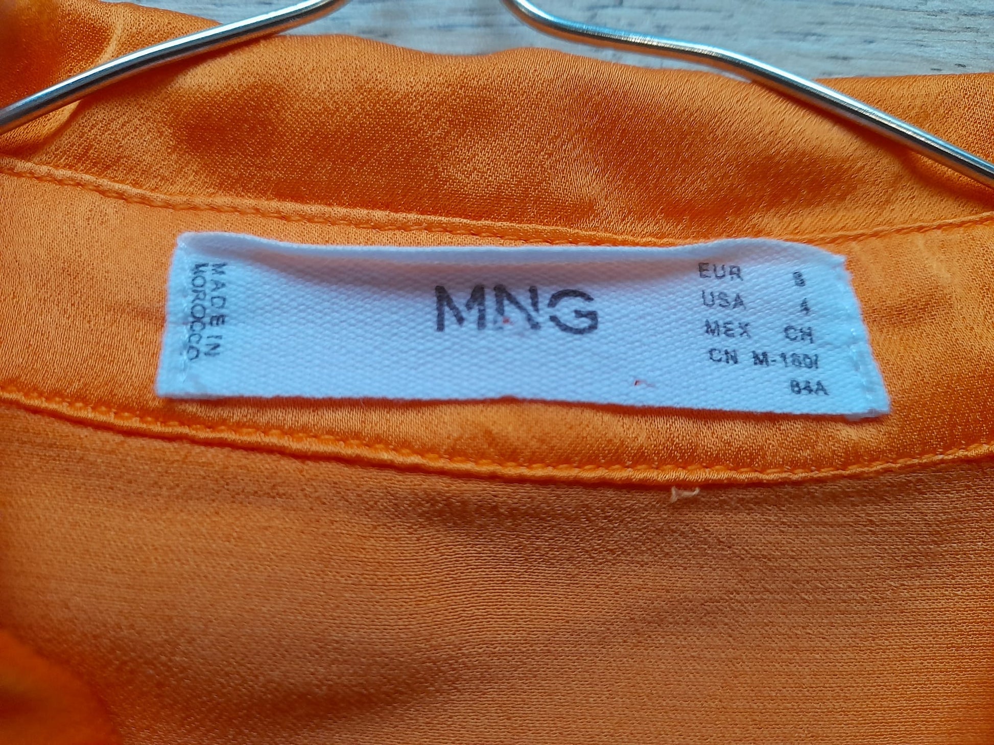 BLUSA M/L NARANJA