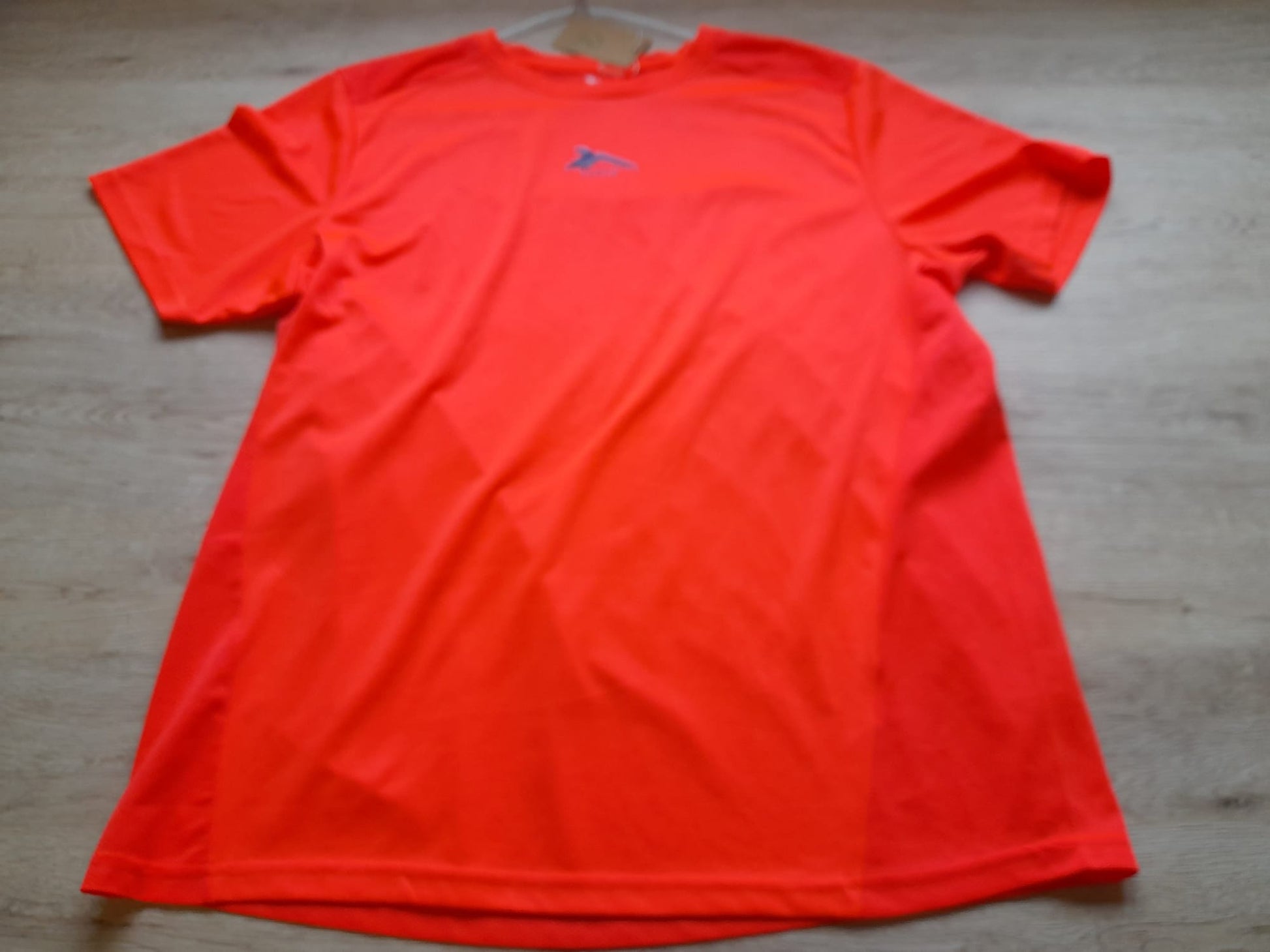 CAMISETA M/C NARANJA DEPORTE TRANSPIRABLE