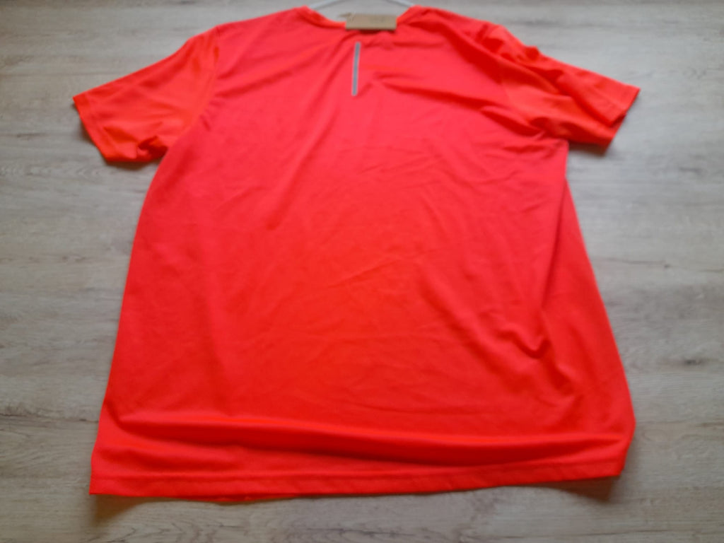 CAMISETA M/C NARANJA DEPORTE TRANSPIRABLE