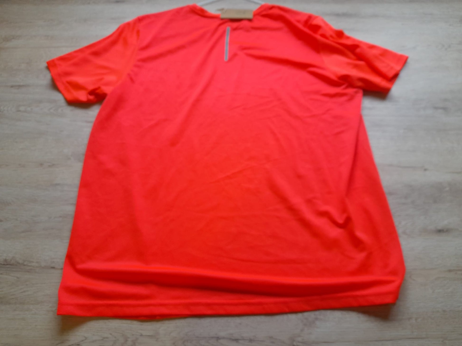 CAMISETA M/C NARANJA DEPORTE TRANSPIRABLE
