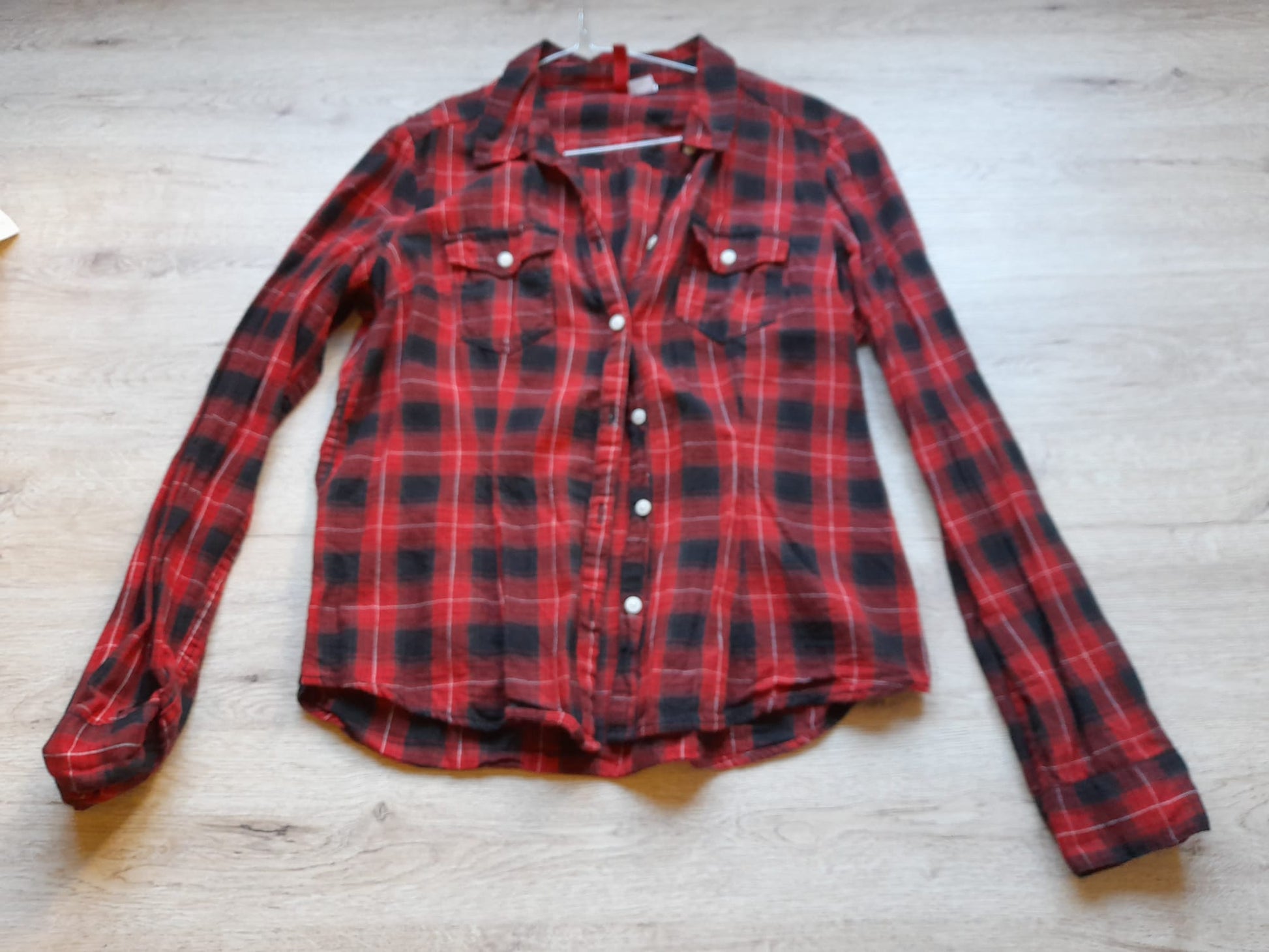 CAMISA M/L LEÑADOR ROJA