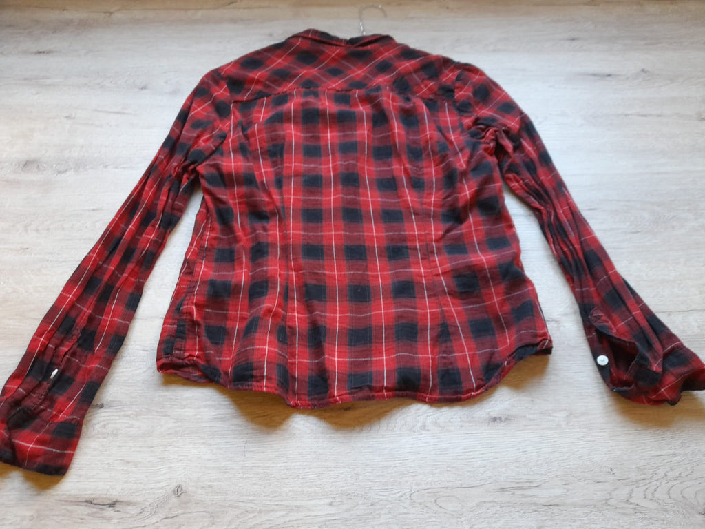 CAMISA M/L LEÑADOR ROJA