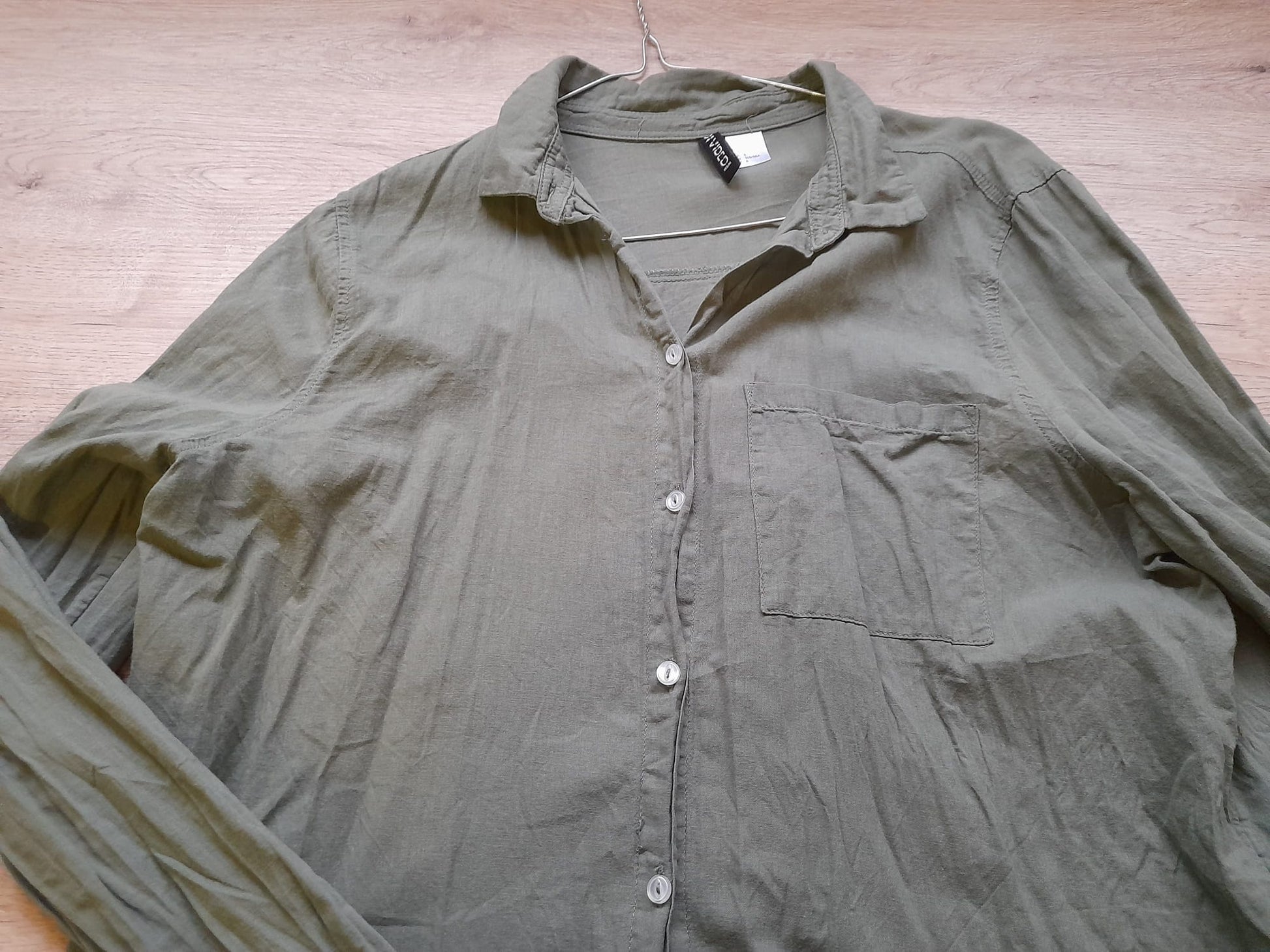 CAMISA M/L VERDE
