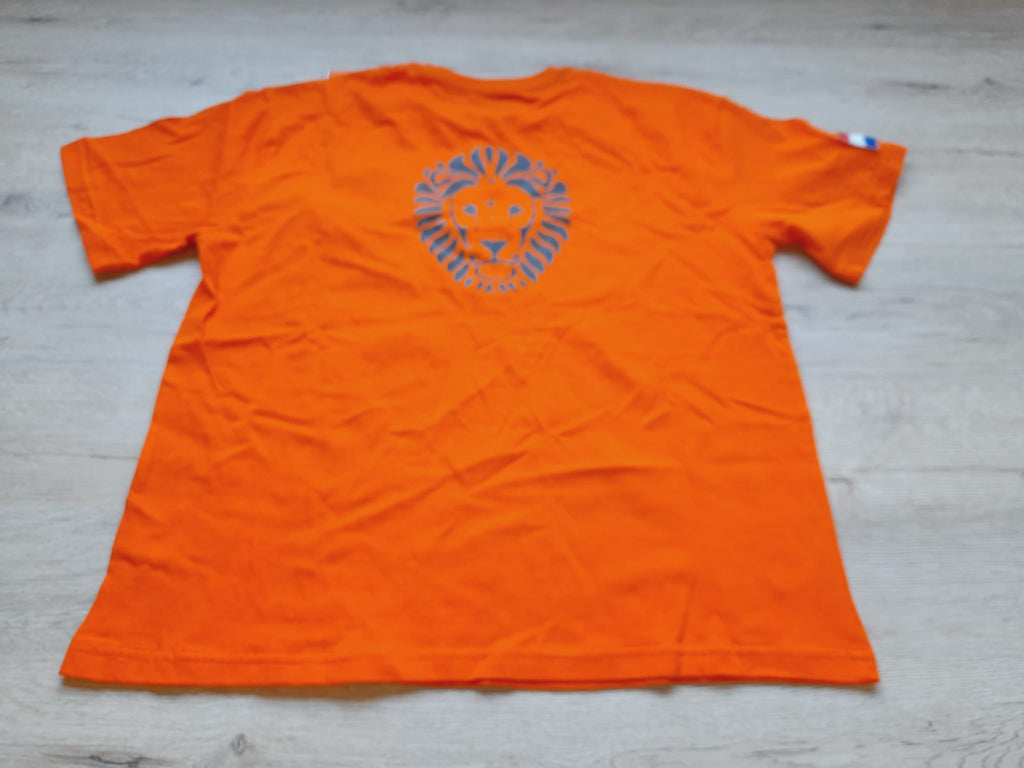 CAMISETA M/C NIÑ@ NARANJA SELECCIÓN HOLANDESA