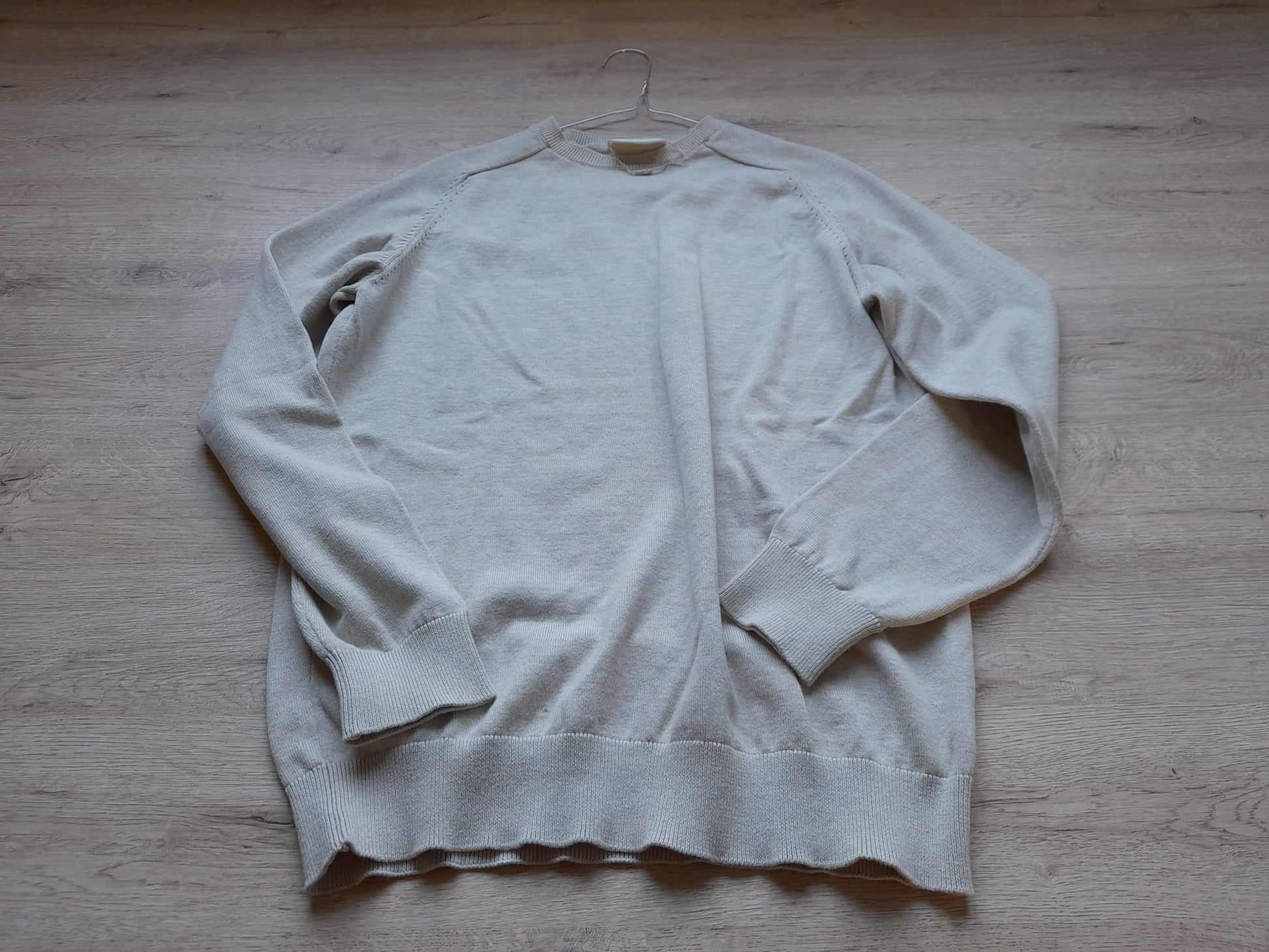 JERSEY BEIGE CUELLO REDONDO