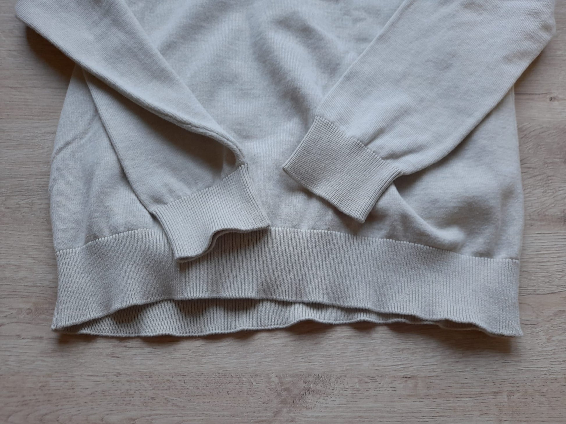 JERSEY BEIGE CUELLO REDONDO