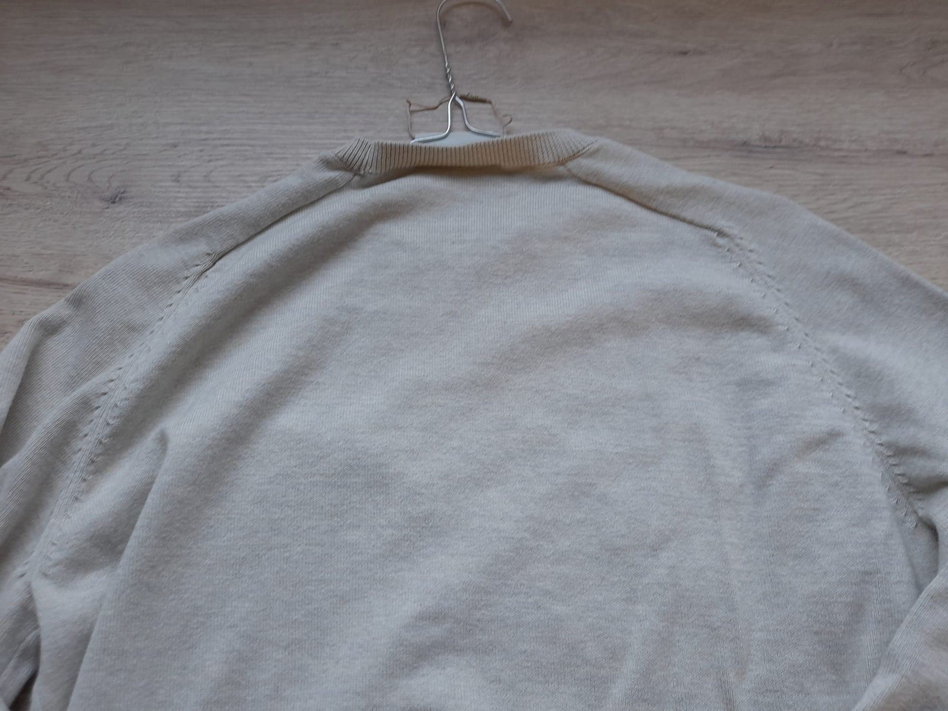 JERSEY BEIGE CUELLO REDONDO