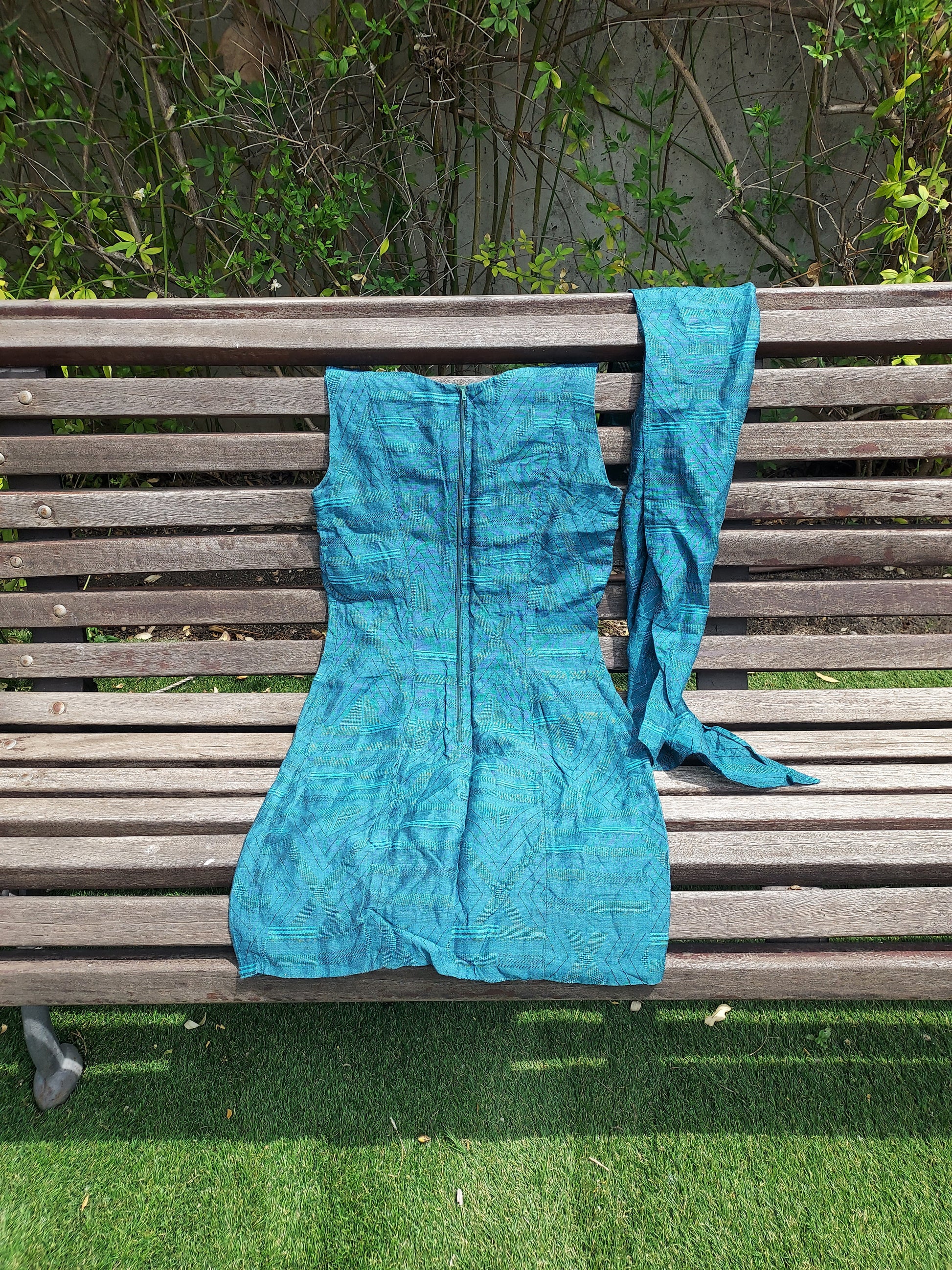 VESTIDO CORTO VERDE