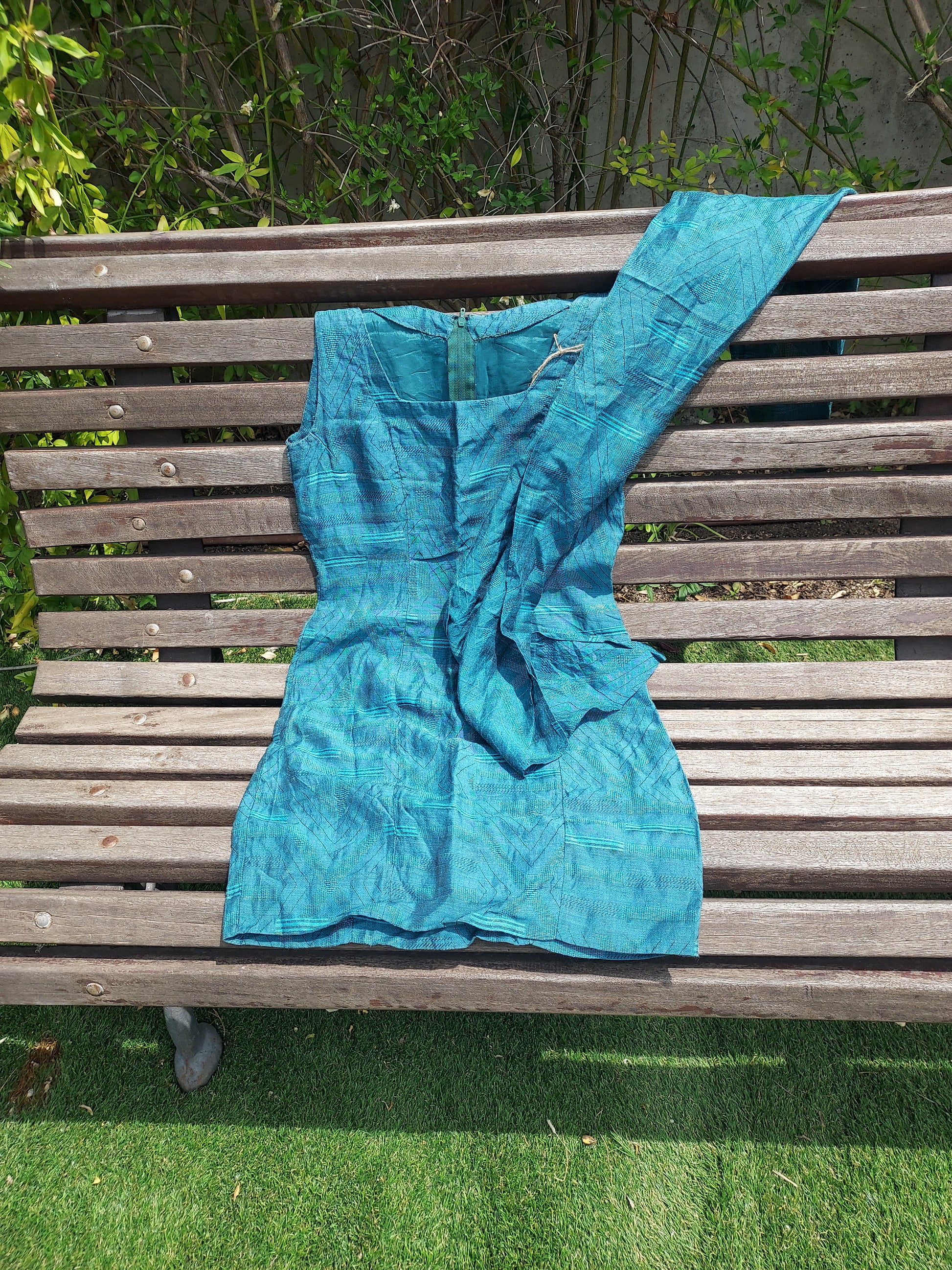 VESTIDO CORTO VERDE